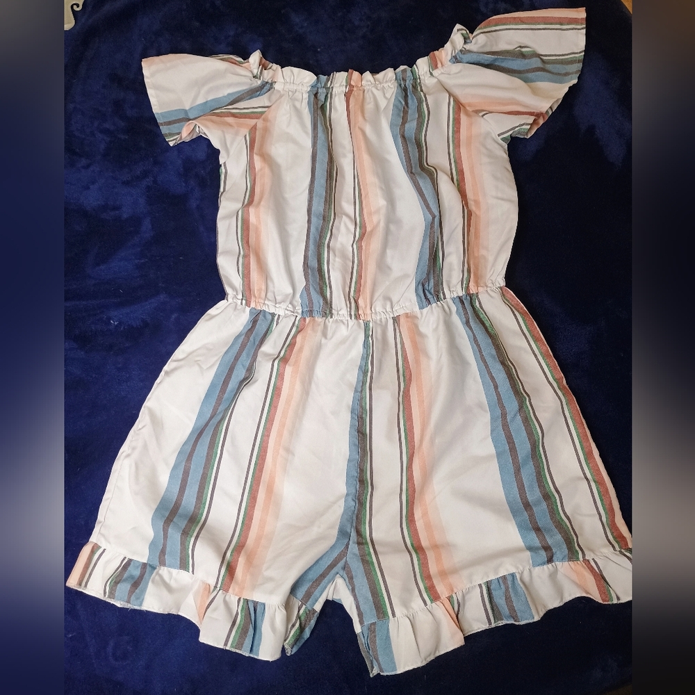 Striped Romper